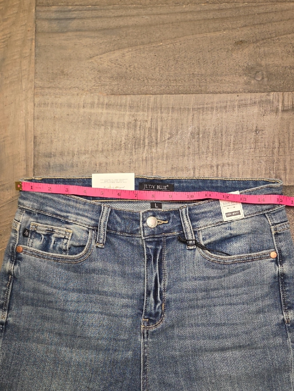 Judy Blue High Waist Denim Shorts - Picture 10 of 10